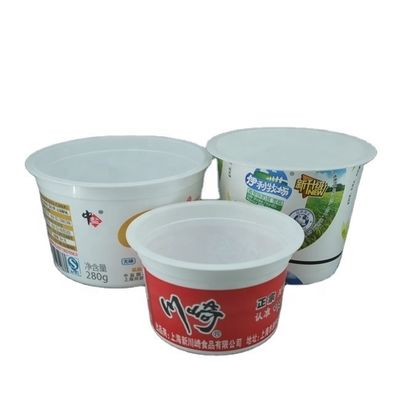 comprar Copo de condimento de qualidade alimentar PP Eco-friendly Custom Logo Impresso Copo para embalagem de iogurte Fabricação em linha