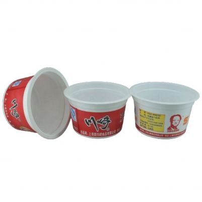 comprar Copo de plástico de parede única para alimentos cor personalizada queijo descartável iogurte e sorvete OEM Fabricação em linha