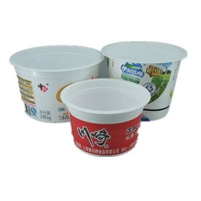 comprar Logotipo personalizado Mini Cup de iogurte de plástico com design e material descartáveis Fabricação em linha