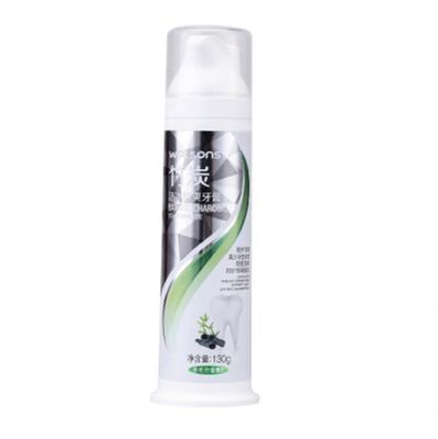 comprar Tubo de bomba de pasta de dentes sem ar de cor personalizada PP para 100 ml de pasta de dentes 110 ml frasco vazio Fabricação em linha
