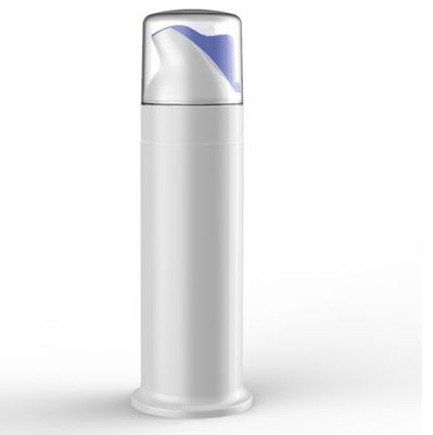 comprar Tubo de embalagem cosmética 100 ml Pp Recipiente de pasta de dentes sem ar com tampa transparente Fabricação em linha