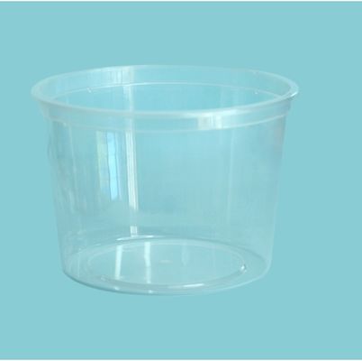 comprar Capa de moldagem por injecção de qualidade alimentar PP 500 ml Balde de gelado recipiente de iogurte de plástico Fabricação em linha