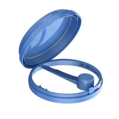 Food Grade Packaging Custom Logo Plastic Milk Powder Can with Built in Scoop Style 502