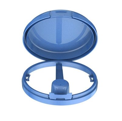 Food Grade Packaging Custom Logo Plastic Milk Powder Can with Built in Scoop Style 502