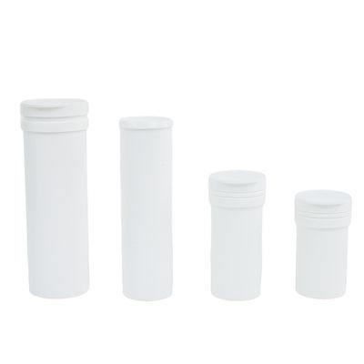 comprar Tamanho de viagem Comprimidos efervescentes personalizados Embalagem Garrafa Material e tampa de PP branco Fabricação em linha