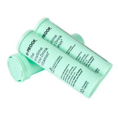 comprar Vitamina C comprimidos efervescentes embalagem frasco de tubo de PP com tampa de mola e material de PP Fabricação em linha