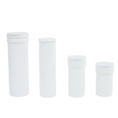 comprar Comprimido efervescente comprimido branco vazio frasco de plástico com tampa PP de qualidade alimentar como imagem Fabricação em linha