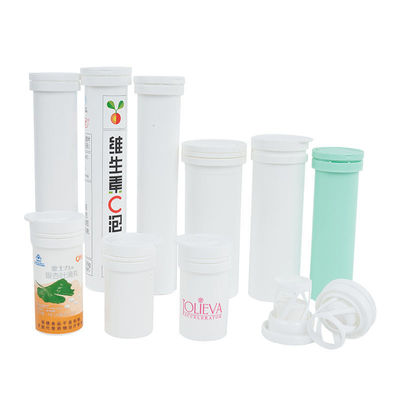 comprar Tubo de comprimido efervescente Vc e frasco de vitamina C com tampa de dessecante em plástico PP Fabricação em linha