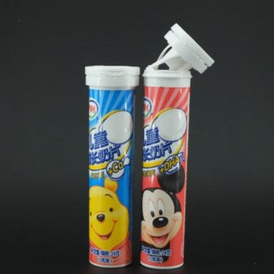 Minerals Industrial Customize Vitamin C Effervescent Tablet Tubes with Desiccant Stopper