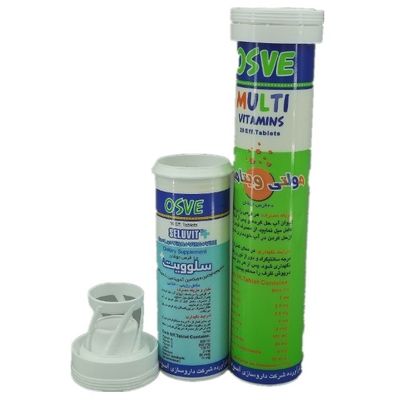 comprar Tubos de armazenamento de cápsulas de revestimento de molas de plástico PP para comprimidos efervescentes de vitamina C Fabricação em linha