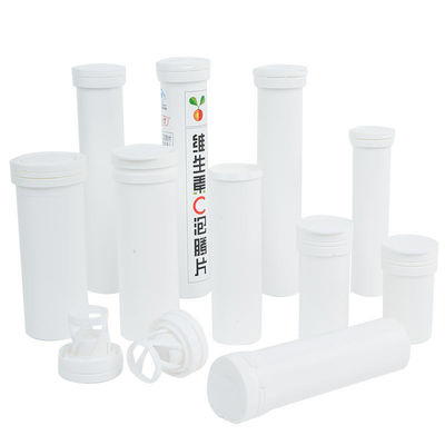 comprar Material de PP Design de logotipo personalizado Efervescente comprimido Vitamina C garrafa com tampa OEM Fabricação em linha