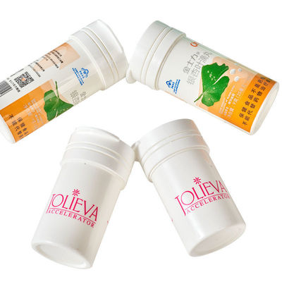 comprar Tubos vazios para o recipiente de comprimidos médicos de vitamina C para suplementos feitos de PP de qualidade alimentar Fabricação em linha