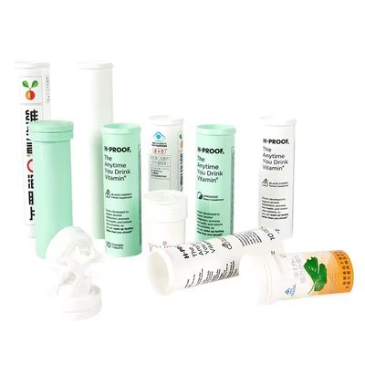 comprar Bottle de tubo de vitamina C personalizado de etiqueta privada PP Effervescent Tablet com tampa Fabricação em linha