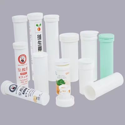 comprar Logotipo personalizado Superfície fosca efervescente Flasca de tubo de comprimido para embalagens biodegradáveis Fabricação em linha