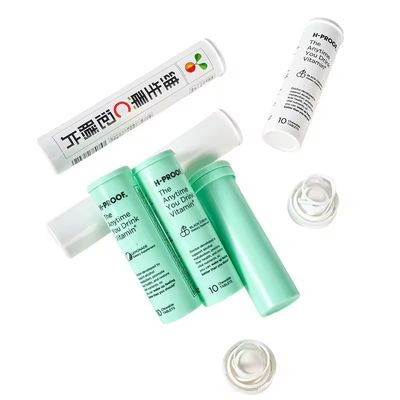 comprar OEM aceito efervescente comprimido tubo frasco de remédio com design personalizado e impressão Fabricação em linha
