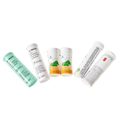 comprar 80 ml de cilindro médico PP cápsula de pílula de plástico de vitamina Efervescente comprimido frasco de tubo com tampa de prova Fabricação em linha