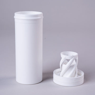 comprar Grado Alimentar PP Suplementos Industriais Comprimido Branco Redondo Efervescente Tubo de Vitamina C Fabricação em linha