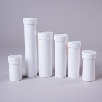 PP Cap Effervescent Tablet Tube for Large Capacity 200mm Medical Pills Packaging