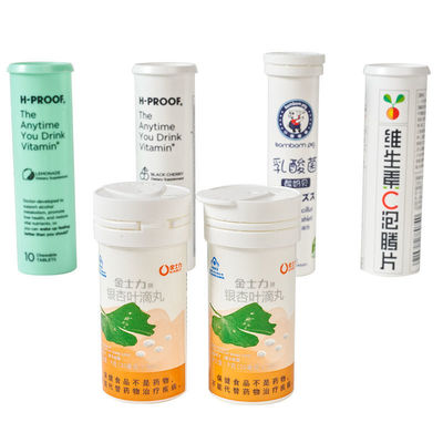 comprar Botelha de substituição de tubo de comprimidos efervescentes com tampa e moldagem por injecção avançada Fabricação em linha