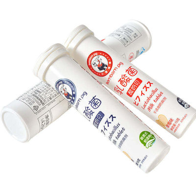 comprar Material de colarinho de PP Flasca de comprimidos efervescentes para logotipo personalizado Fabricação em linha