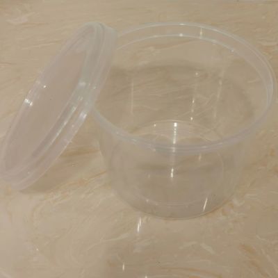 comprar Copo de PP vazio de 500 ml para embalagem de iogurte, gelado com tampa de moldagem por injecção Fabricação em linha