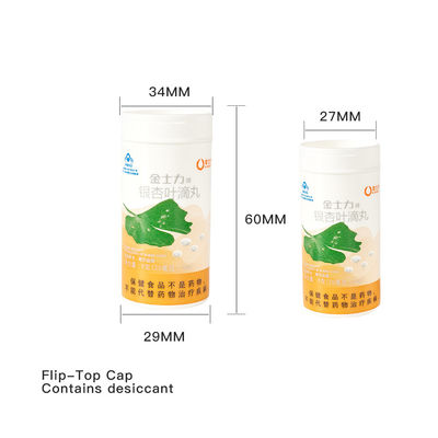 comprar Tubos de PP com tampa Flip Top para embalagem de comprimidos efervescentes de cor personalizada Fabricação em linha