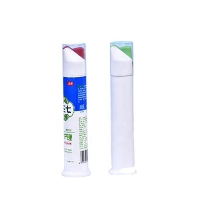 100 ml de frasco de bomba de pasta de dentes tubo de embalagem de plástico vazio tubo sem ar frasco para pasta de dentes