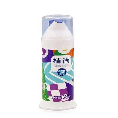 ISO 9001 Certificado Flasca sem ar de creme branco industrial com bomba para cuidados pessoais