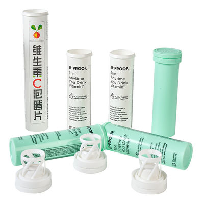 Moldagem de injecção de moldagem de impressão de offset de PP Flip Cap Cap para tubo de comprimido efervescente