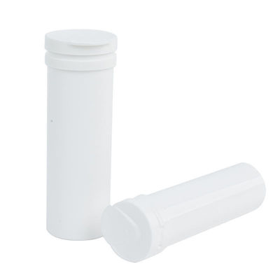 30 ml 40 ml 50 ml de comprimidos efervescentes de plástico PP Tubos de embalagem com tampa de dessecante de sílica