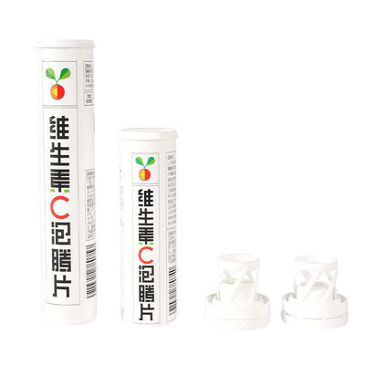 Tubo de 29 mm OD e 144 mm de altura para embalagens de comprimidos com dessecante
