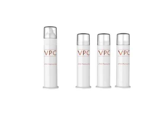 Botão vazio sem ar de 75 ml para pasta de dentes com decoração personalizada diferente