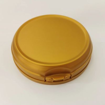 502 PP Flip-top Cover para a embalagem de latas de pó com cor e logotipo personalizado