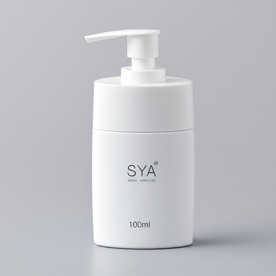 One-hand Operation Eco-friendly PP Materials Pump Bottles Toothpaste Logo Customized 100ml